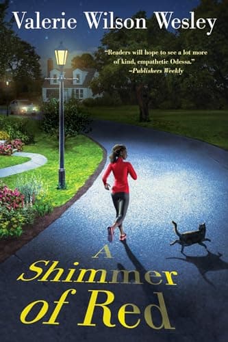 Cover of A Shimmer of Red (An Odessa Jones Mystery, Bk. 3)