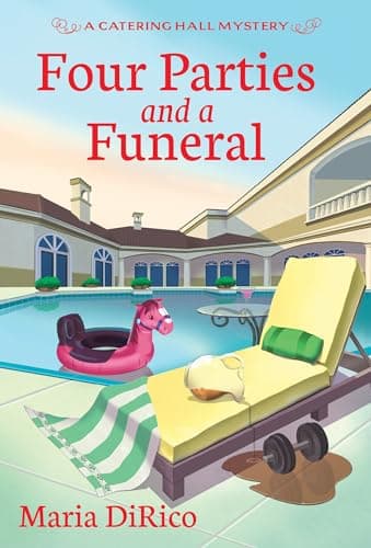 Cover of Four Parties and a Funeral (Catering Hall Mystery, Bk. 4)