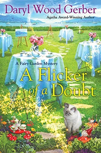 Cover of A Flicker of a Doubt (Fairy Garden Mystery, Bk. 4)