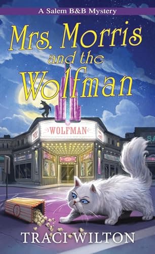 Cover of Mrs. Morris and the Wolfman (A Salem B&B Mystery, Bk. 7)