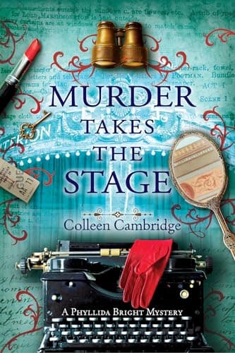 Cover of Murder Takes the Stage (Phyllida Bright Mystery, Bk. 4)