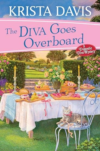 Cover of The Diva Goes Overboard (A Domestic Diva Mystery, Bk. 17)