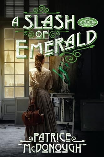 Cover of A Slash of Emerald (Dr. Julia Lewis Mysteries, Bk. 2)