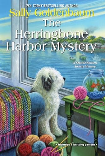 Cover of The Herringbone Harbor Mystery (The Seaside Knitters Society, Bk. 7)