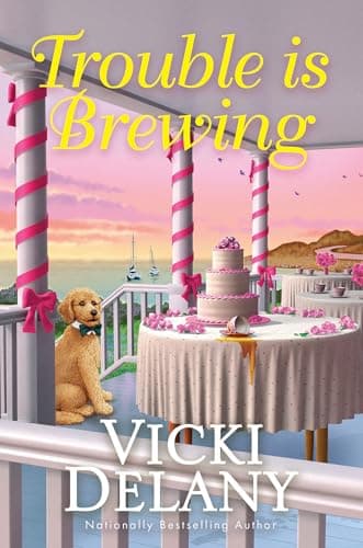Cover of Trouble Is Brewing (Tea by the Sea Mystery, Bk. 5)