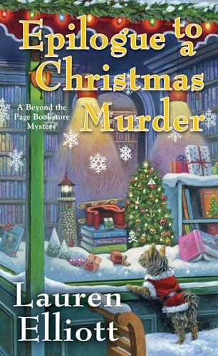 Cover of Epilogue to a Christmas Murder (Beyond the Page Bookstore Mystery, Bk. 11)