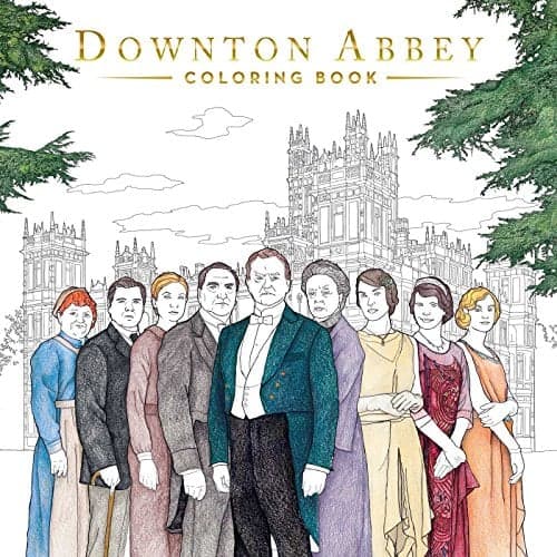 Cover of Downton Abbey Coloring Book