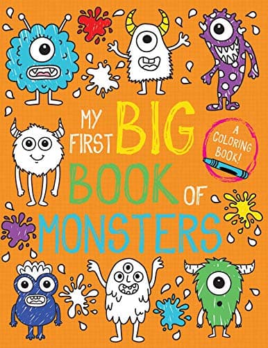 Cover of My First Big Book of Monsters (My First Big Book of Coloring)