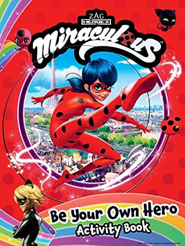 Cover of Miraculous: Be Your Own Hero Activity Book (BuzzPop)