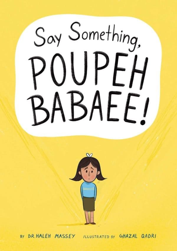 Cover of Say Something, Poupeh Babaee!