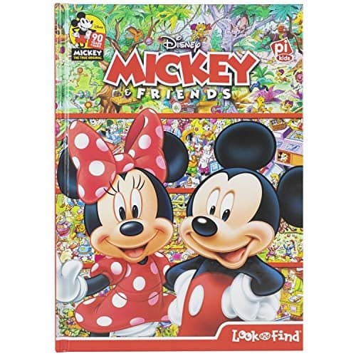 Cover of Disney Mickey & Friends (90th Anniversary Look and Find)