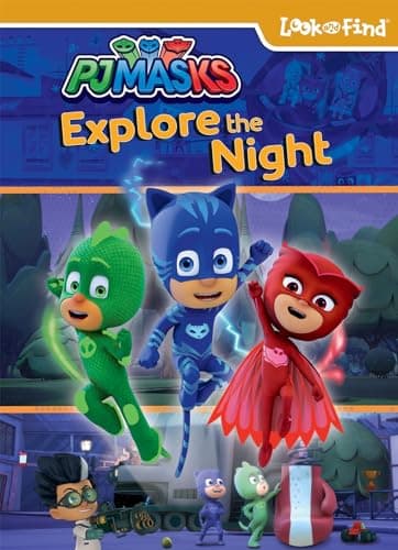 Cover of Explore the Night (PJ Masks, Look and Find)