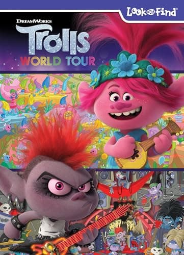 Cover of Dreamworks Trolls World Tour (Look and Find)