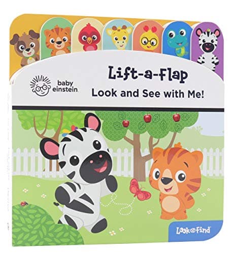 Cover of Look and See With Me! Lift-a-Flap (Baby Einstein)