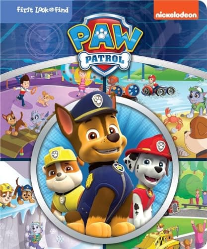 Cover of Paw Patrol: First Look-and-Find (Nickelodeon)