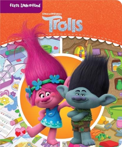 Cover of First Look and Find Activity Book (DreamWorks Trolls)