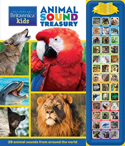 Cover of Animal Sound Storybook Treasury (Encyclopedia Britannica Kids, Play-a-Sound)
