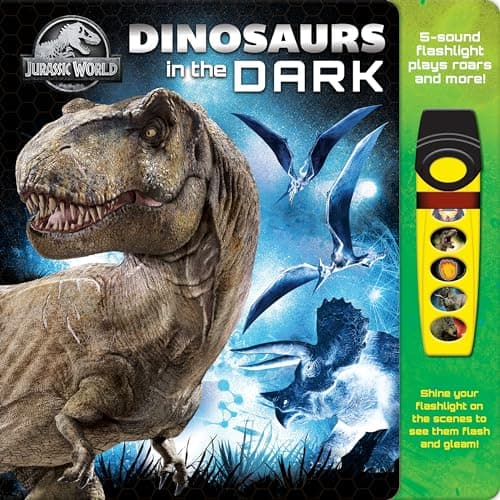 Cover of Dinosaurs in the Dark (Jurassic World)