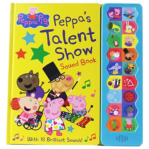 Cover of Peppa's Talent Show Sound Book Play-A-Sound (Peppa Pig)