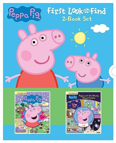 Cover of First Look and Find 2-Book Set (Peppa Pig)