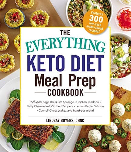 Cover of Keto Diet Meal Prep Cookbook (The Everything)