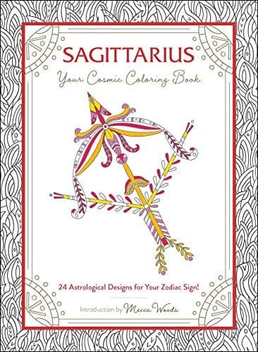 Cover of Sagittarius: Your Cosmic Coloring Book