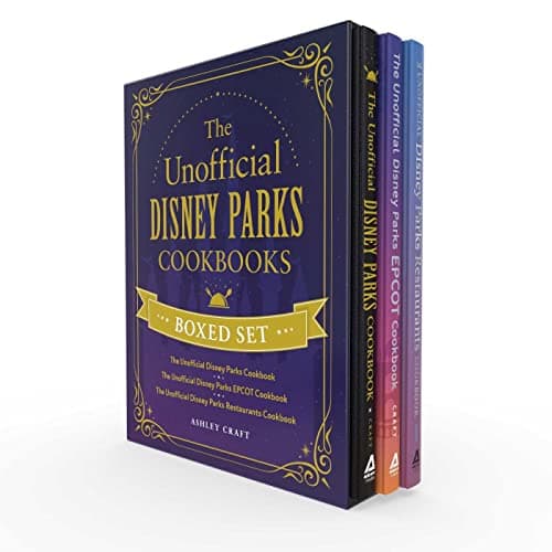 Cover of The Unofficial Disney Parks Cookbooks Boxed Set (Unofficial Disney Parks/Epcot Cookbook/Disney Parks Restaurants Cookbook)