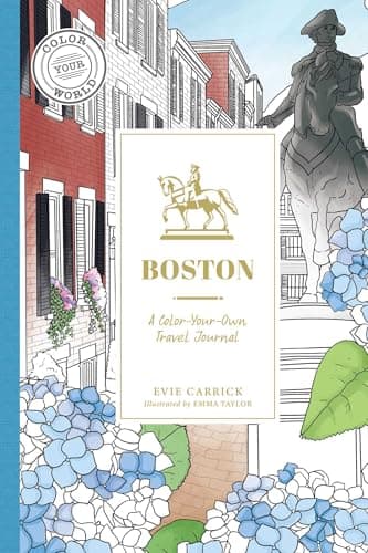 Cover of Boston: A Color-Your-Own Travel Journal (Color Your World Travel Journal)