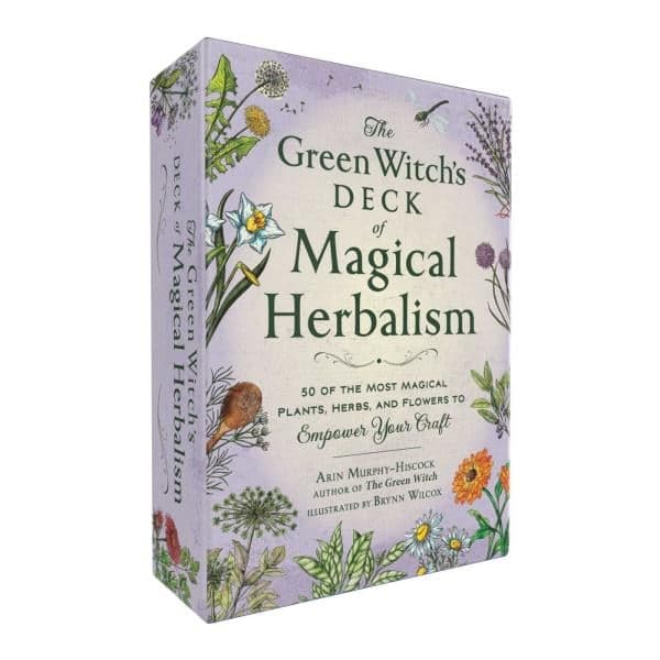 Cover of The Green Witch's Deck of Magical Herbalism: 50 of the Most Magical Plants, Herbs, and Flowers to Empower Your Craft