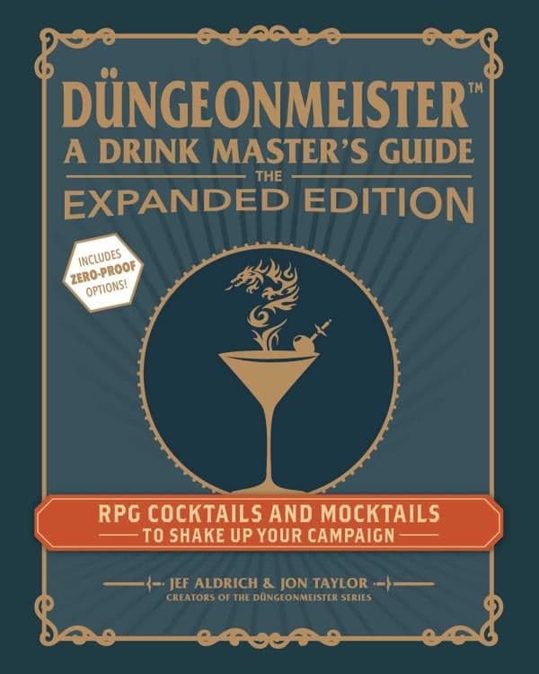 Cover of Düngeonmeister: RPG Cocktails and Mocktails to Shake Up Your Campaign (Expanded Edition)