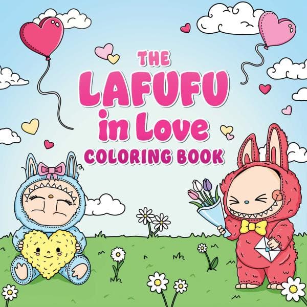 Cover of The Lafufu in Love Coloring Book