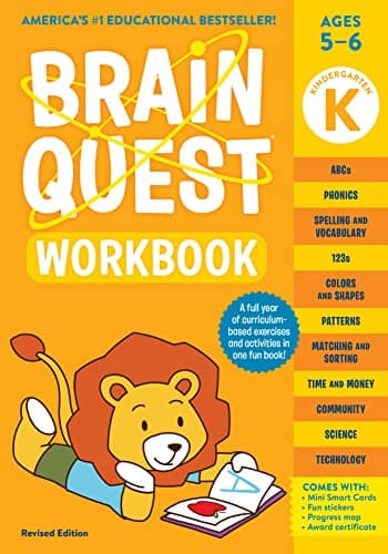 Cover of Brain Quest Workbook (Kindergarten, Revised Edition)