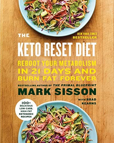 Cover of The Keto Reset Diet: Reboot Your Metabolism in 21 Days and Burn Fat Forever
