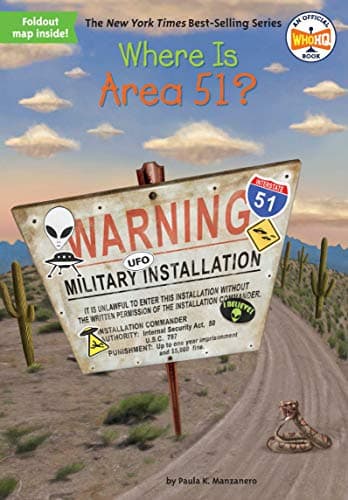 Cover of Where Is Area 51? (WhoHQ)