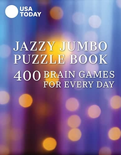 Cover of Jazzy Jumbo Puzzle Book: 400 Brain Games for Every Day (USA Today Puzzles)