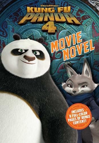 Cover of Kung Fu Panda 4 Movie Novel (DreamWorks)