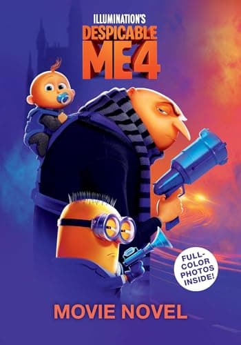 Cover of Despicable Me 4 Movie Novel