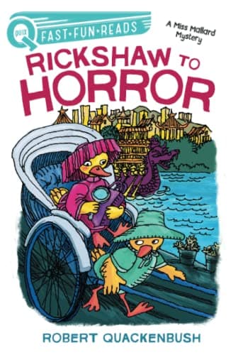 Cover of Rickshaw to Horror: A Miss Mallard Mystery (Quix)