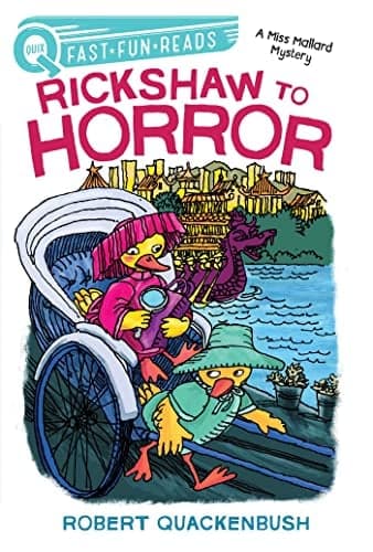 Cover of Rickshaw to Horror (Miss Mallard Mystery, QUIX)