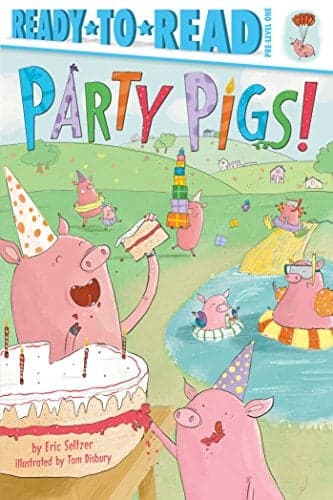 Cover of Party Pigs! (Ready-To-Read, Pre-Level 1)