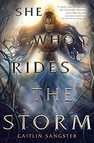 Cover of She Who Rides the Storm (The Gods-Touched Duology, Bk. 1)