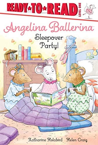 Cover of Sleepover Party! (Angelina Ballerina, Ready-To-Read, Level 1)