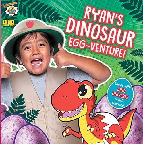 Cover of Ryan's Dinosaur Egg-venture! (Ryan's World)