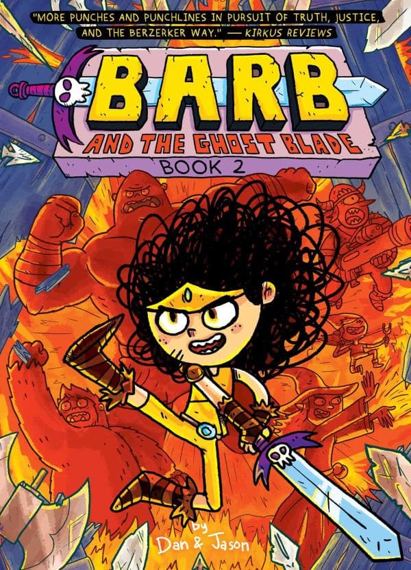 Cover of Barb and the Ghost Blade (Barb the Last Berzerker, Volume 2)