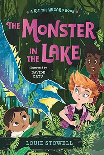 Cover of The Monster in the Lake (Kit the Wizard, Bk. 2)