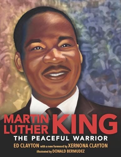 Cover of Martin Luther King: The Peaceful Warrior