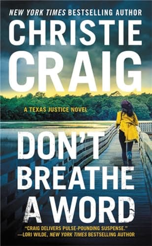 Cover of Don't Breathe a Word (Texas Justice, Bk. 2)