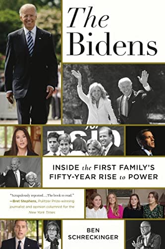 Cover of The Bidens: Inside the First Family's Fifty-Year Rise to Power