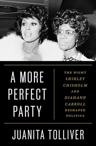 Cover of A More Perfect Party: The Night Shirley Chisholm and Diahann Carroll Reshaped Politics