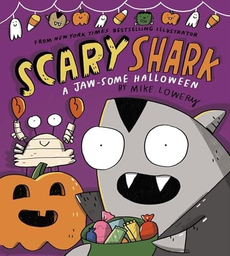 Cover of Scary Shark: A Jaw-some Halloween